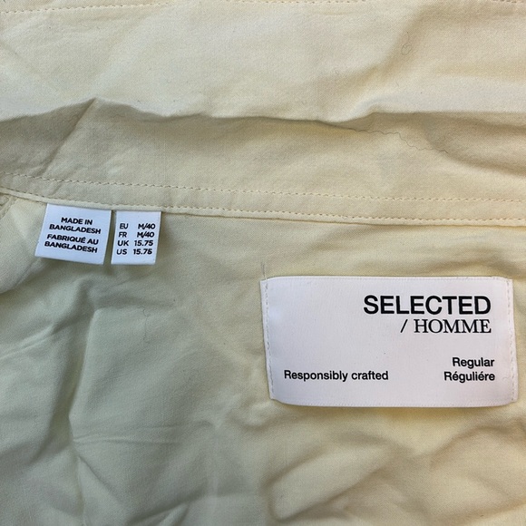 Selected /Homme Carlos Button Down Shirt N114-53 - Picture 3 of 8